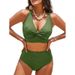 Women's Clothing Sexy Shark Tooth Pattern Bikini Set Two-Piece Swimsuit Fashion Trend Stylish Beachwear For Spring/Summer/Autumn_ecoleips.com