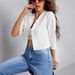 2025 Euroean And American Cross-Border Sring Summer New Solid Color Short Blazer Jacket Ins Trendy Women's Cardigan_ecoleips.com