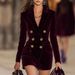 Women's Clothing High-End Women's Velvet Suits Spring/Autumn Fashion Professional Elegant Style Clothing Outerwear_ecoleips.com