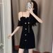Elegant Street Style Sweet Cool High-End Suit For Women Summer Fashionable Hot Girl Two-Piece Dress Set_ecoleips.com