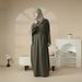 2025 New Spring Summer Long Women Muslim Clothing Fashion Elegant Cover Up Dress Two Piece Set_ecoleips.com