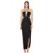2026 Spring New Women's Slit Halter Neck Slim Fit Export Formal Long Dress Elegant Commuting Wear_ecoleips.com