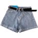 Women's High Waist Denim Shorts Summer Thin Loose Slimming A-Line Wide Leg Hot Pants Trendy INS Style 2026 New Arrival_ecoleips.com