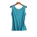 Women's Knitted Vest 2024 Summer Loose Round Neck Sleeveless Top Mulberry Silk Base Shirt T-Shirt For Women_ecoleips.com