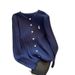 Women's Clothing Wear Bottoming Shirt Unique And Exquisite Top Trendy Small Lazy Style Knitted Sweater Jacket For Women Autumn And Winter_ecoleips.com