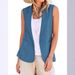 Women's Clothing Sleeveless Solid Color Multi Color Cardigan Small Suit Jacket_ecoleips.com