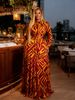 CM.YAYA Women O-neck Long Sleeve Big Swing Tie Dye Print Long Dress 2026 Sexy Parties Evening Vacation Maxi Dresses Vestidos_ecoleips.com