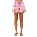 Women's Clothing Fashion Printing Casual Versatile Shirt Cardigan Shorts Suit_ecoleips.com
