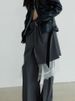 K New Multi Style Irregular Half Skirt Long Lace Three Piece Casual Pants Set_ecoleips.com