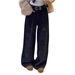 Women's Clothing Women's Rhinestone Patchwork Denim Jeans Sexy Loose Fitting Relaxed Retro Starry Floor Length Pants_ecoleips.com