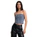 Aria Basics Aria Basics Cross-Border Foreign Trade Source Factory European And American Style Women's Sexy Hot Girl Outfit Fashion Denim Tight_ecoleips.com