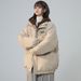 Fashion Hooded American Bread Clothes 2025 Winter New Niche Short Cotton Clothes Jacket_ecoleips.com