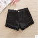 Korean 2025 Summer New Style High-Waisted Slimming Denim Shorts With Fringe And Wide Legs For Women_ecoleips.com