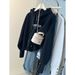 American-style Real-shot Short Embroidered Hooded Sweatshirt Jacket For Women, Spring And Autumn Wear, Loose-fitting_ecoleips.com