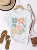 European And American Cross-border Foreign Trade Women's Floral Pattern Round-neck Printed Short-sleeve T-shirt Top_ecoleips.com