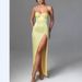 Women's Clothing Autumn And Winter New Suspenders Slit Waist Sexy Slim Women's Long Skirt INS Dress_ecoleips.com