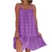 In-stock Summer New Model Wish European And American Pastoral Style Large Hem Floral Sleeveless Suspender Dress_ecoleips.com