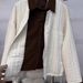 girl European Style Two-Piece Patchwork Turn-Down Collar Cotton Jacket For Women 2025 Autumn Winter New Small Size_ecoleips.com
