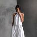 Summer Two Piece Set For Women Loose Sleeveless Top And High-Waisted Wide Leg Pants_ecoleips.com