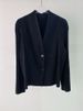 Pleated Thickened Jacket, New Spring Fashion, Solid Color, Elegant, Simple, Long-sleeved, Two-button Blazer_ecoleips.com