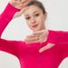 Women's Slim-Fit Performance Jacket Long Sleeve Athletic Zip up Breathable Stretch Fabric Stand Collar for Running Yoga Gym_ecoleips.com