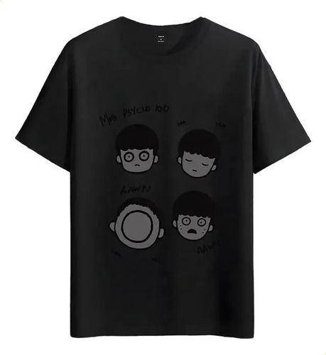 Women's T-Shirts Tshirt Muscle Freaks Mob Psycho 100 Anime Manga Style_ecoleips.com