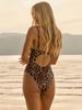 European And American Leopard Print Sexy One-piece Bikini, Women's Swimsuit Bikini Fashion Swimsuit Babes_ecoleips.com