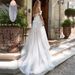 Women's Clothing Summer Exquisite Mermaid Wedding Dress White Train Sheer Backless Lace Gown Women's Wedding Party Wear_ecoleips.com