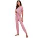 Voya Women's Minimalist Home Clothing Fashion Set For Summer Can Be Worn As A Casual Two-piece Set For Women_ecoleips.com