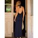One Piece Halter Neck Swimsuit Long Beach Bikini Set Hollow Out Cover Up Skirt Sexy Summer Beachwear For Women_ecoleips.com