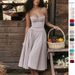 Dopamine Fashion European And American Summer French Retro Long Court Style Elegant Women's Suspender Dress_ecoleips.com