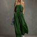 Women's Clothing Summer Casual Vacation Style Women's Camisole And Wide Leg Pants Set Solid Color High Waisted Drawstring Top And Bottoms Outfit_ecoleips.com