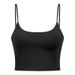 Women's Sexy Strappy Sports Bra With Built-in Pads – Supportive Yoga & Running Top, Breathable & Stylish_ecoleips.com