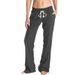 Suitable For All Seasons 2025 New Soft Cotton Linen Women's Solid Color Drawstring Loose Casual Wide-leg Long Pants For Women_ecoleips.com