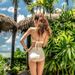 Women's Clothing New Style Steel Support Gathered Back Tie Sexy High Waist Bikini Split Swimsuit Two Piece Set_ecoleips.com