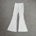 Women's High-Waisted Thin Base Flare High Elasticity Solid Color Sports Fitness Slightly Flared Yoga Long Pants_ecoleips.com