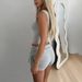 Sexy Lace Bralette & Shorts Set For Women - Soft Stretch Rayon Blend, Comfortable Summer Outfit, S/M/L/Xl Sizes, Grey_ecoleips.com