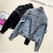 Denim Jacket Women's New High-end High-end Feeling Young And Beautiful Explosive Temperament Foreign Style Jacket_ecoleips.com