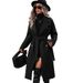 2025 Autumn/Winter European American Women's Fashion New Cross-Border Double-Breasted Woolen Coat With Suit Collar And_ecoleips.com
