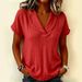 Women's Summer Knitted Top Short Sleeve Peter Pan Collar Casual Style European American New 2026 Independent Website_ecoleips.com
