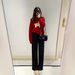 girl 2025 Autumn Winter New Wool For Women Soft And Cozy Knitted Sweater Christmas Atmosphere Loose Fit Versatile Stylish_ecoleips.com