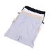 Women's Lace Trimmed Safety Shorts Mid Waist Tummy Control Cotton Crotch Anti Underwear Three Quarter Length Leggings_ecoleips.com