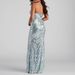 Women's Clothing Party Sequin Sexy Host Etiquette Dress_ecoleips.com