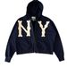 Women's Clothing Spring And Summer New Embroidered Hooded Cardigan Full Chain Loose Men And Women Trendy Sweater Jacket_ecoleips.com