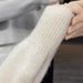 Women's Chunky Knit Sweater Oversized High-Neck Pullover With Geometric Jacquard Contrast Color Blocking Soft Acrylic-Polyester Blend For Fall/Winter_ecoleips.com