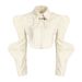 Small Two Piece Suit For Women New Vest Shawl Suit Sleeveless Short Shirt Personality Careful Suit_ecoleips.com