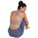 Ningbo Big Tree Cross Back Sports For Women Shockproof Vest Running Fitness With Chest Pads Yoga Bra_ecoleips.com