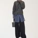 K New Oblique Button Irregular Design Lazy Style Cardigan Round Neck Knitted Coat For Women. No Innerwear Or Other Accessories_ecoleips.com