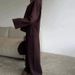 Women's Clothing Autumn New Solid Color Round Neck Lazy Casual Wide Leg Pants Sweater Suit Female_ecoleips.com