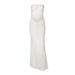 European And American Style Mesh Patchwork 2025 Summer New Women's Sexy Off-Shoulder Strapless Long Dress Wholesale_ecoleips.com